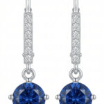 srebrne kolczyki z cyrkoniami (108)