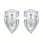 Silberohrringe mit Zirkonia