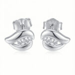 Silberohrringe mit Zirkonia