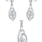 Silber-Set mit Zirkonia