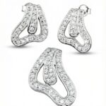 Silber-Set mit Zirkonia
