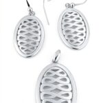 Elegantes Silber-Set