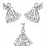 Silber-Set mit Zirkonia