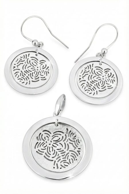 Elegantes Silber-Set