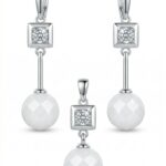 Silber-Set mit Zirkonia