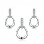 Silber-Set mit Zirkonia