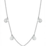 Silberne Halskette