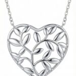 Srebrny naszyjnik serduszko