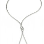 Silberne Halskette