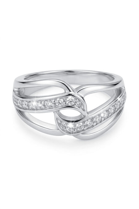 Silberring mit Zirkonia