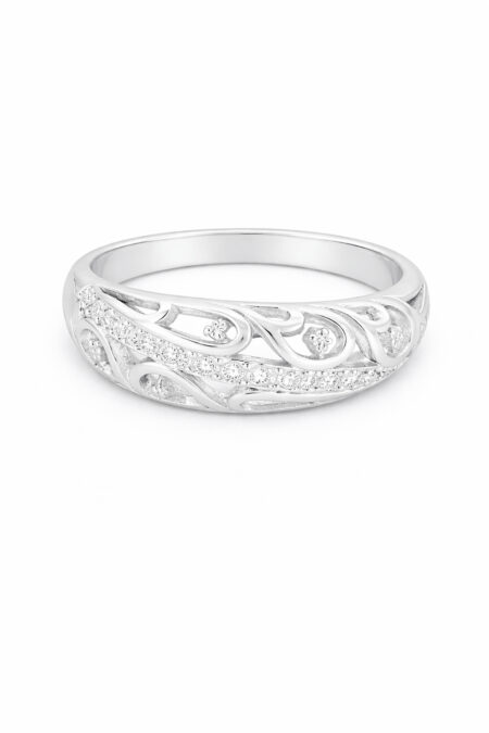Silberring mit Zirkonia