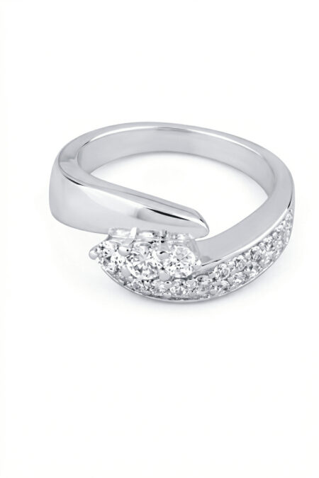 Silberring mit Zirkonia