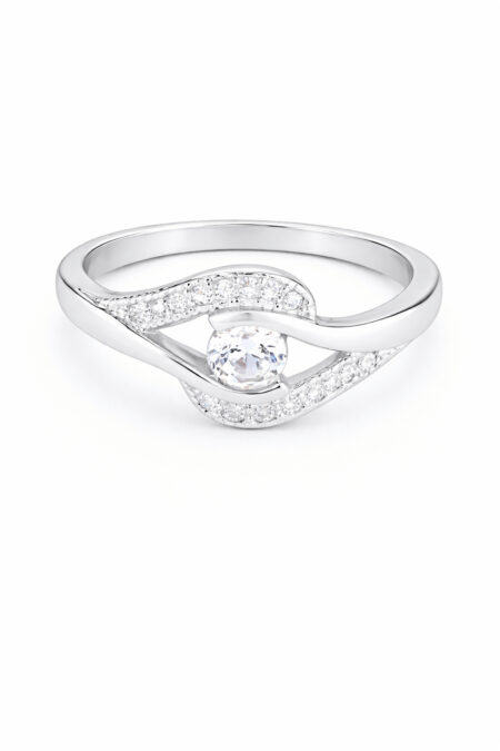 Silberring mit Zirkonia