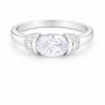 Silberring mit Zirkonia