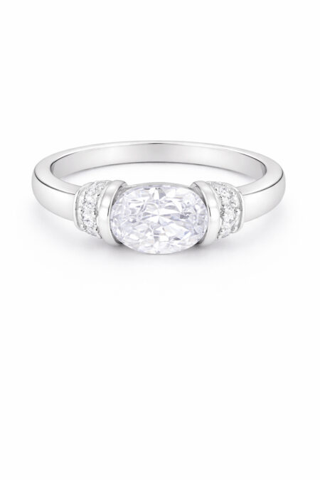 Silberring mit Zirkonia