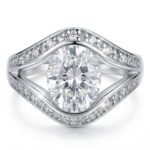 Silberner Ring mit Zirkonia