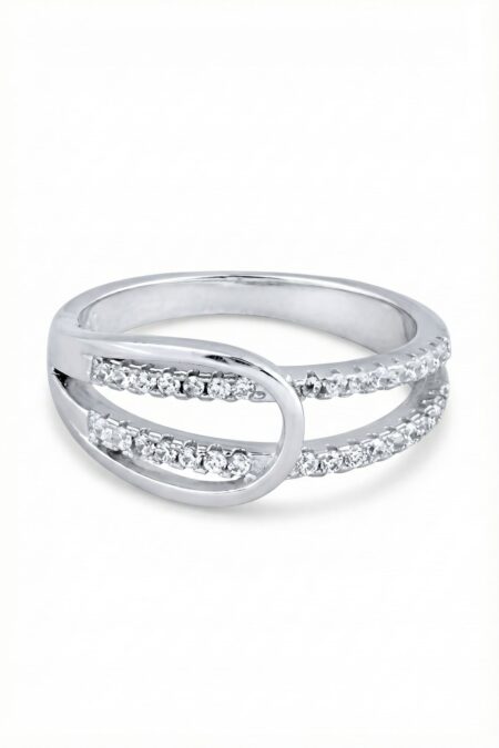 Silberring mit Zirkonia