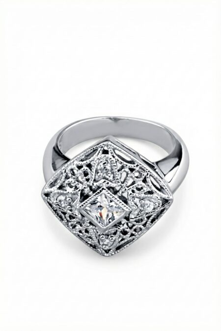 Silberring mit Zirkonia