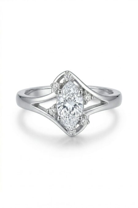 Silberring mit Zirkonia
