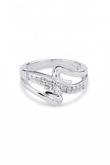 Silberring mit Zirkonia