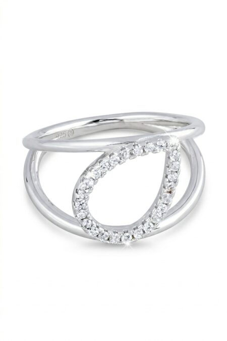 Silberring mit Zirkonia