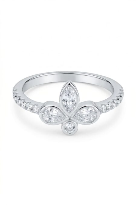 Silberring mit Zirkonia