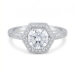 Silberring mit Zirkonia-Steinen