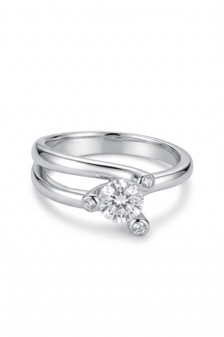 Silberring mit Zirkonia