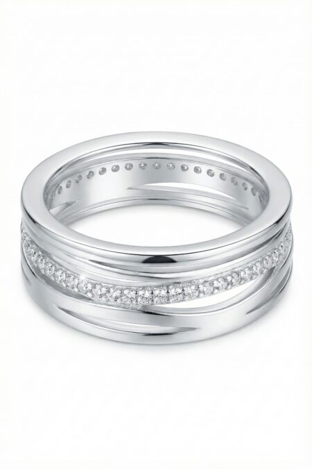 Silberring mit Zirkonia