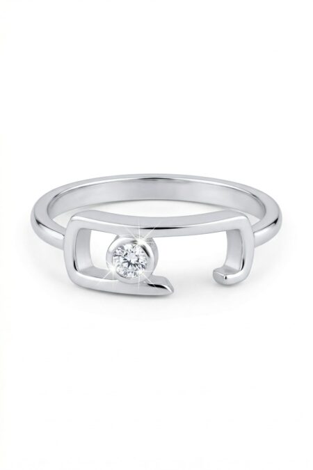 Silberring mit Zirkonia