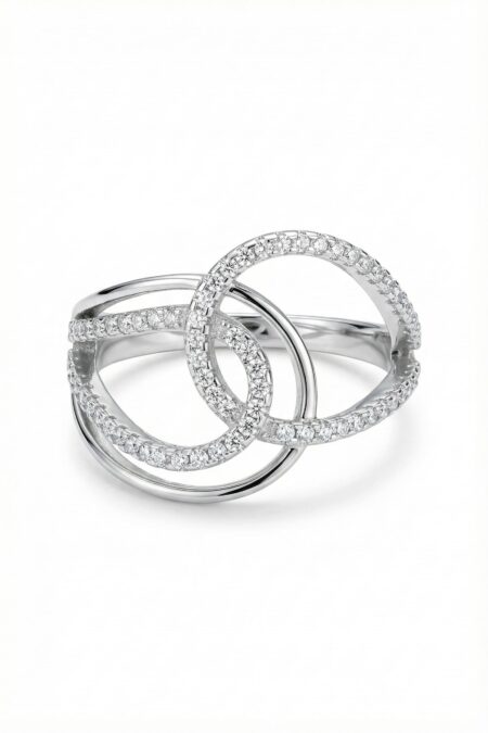 Silberring mit Zirkonia