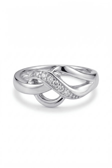 Silberring mit Zirkonia