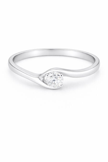 Silberring mit Zirkonia