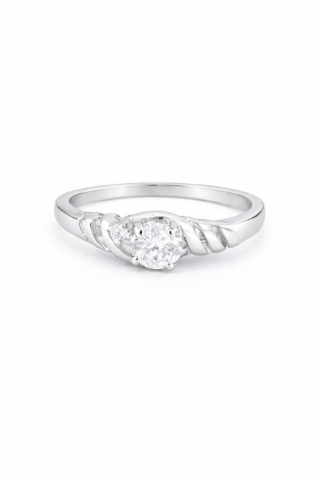 Silberring mit Zirkonia