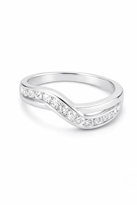 Silberring mit Zirkonia