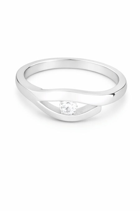 Silberring mit Zirkonia