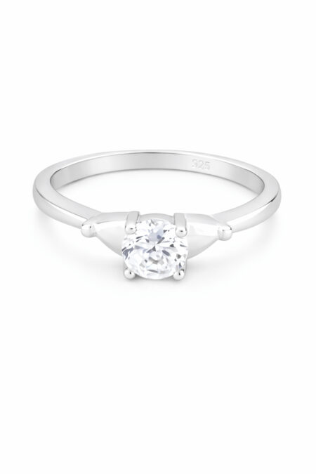 Silberring mit Zirkonia