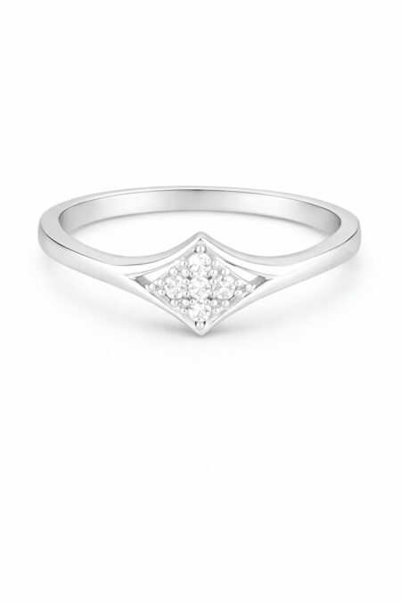 Silberring mit Zirkonia