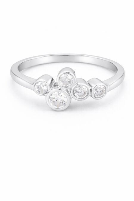 Silberring mit Zirkonia