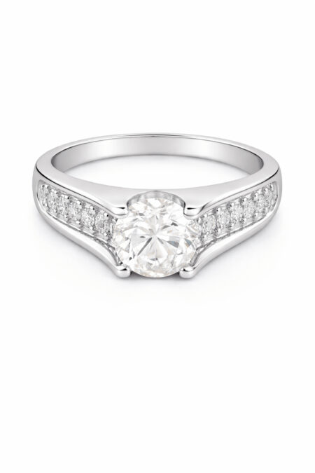 Silberring mit Zirkonia