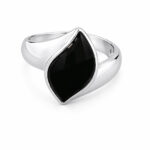 Silberring mit Onyx