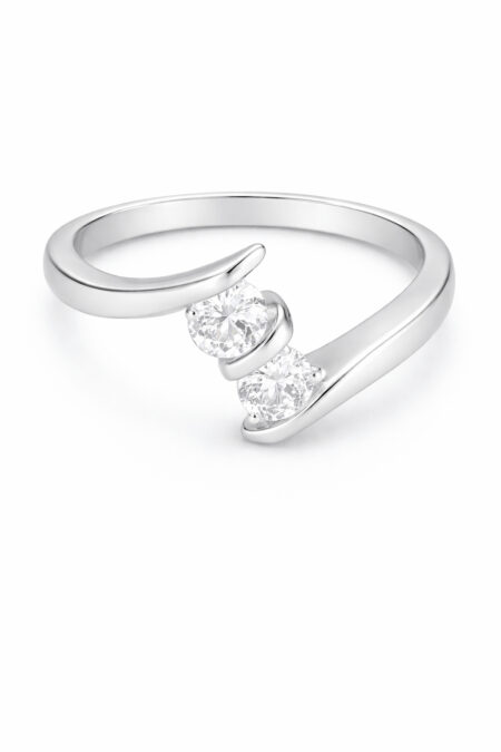 Silberring mit Zirkonia