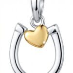 Srebrna zawieszka podkowa