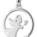 Silberner Anhänger Engelchen