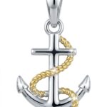Srebrna zawieszka kotwica