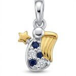 Srebrna zawieszka aniołek, anioł